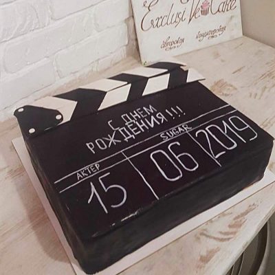 торт нумератор съемка кино