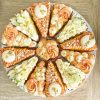 Торт готовыми кусочками