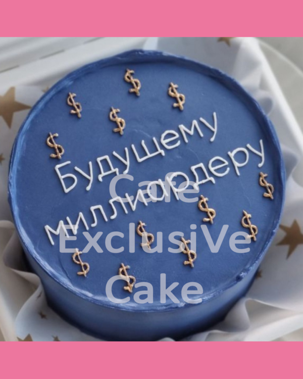 Торт бенто Будущему миллиардеру